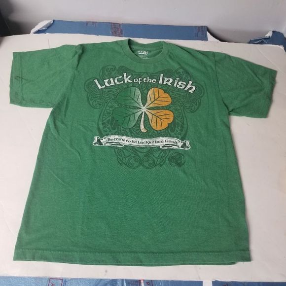 Lucky Irish Tee mens large green - Picture 9 of 10